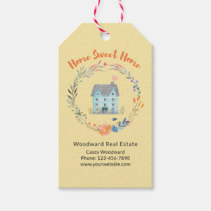 Home Sweet Home Real Estate Customer Appreciation  Gift Tags
