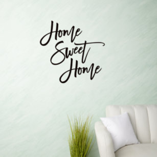 Home Sweet Home Script Wall Decal