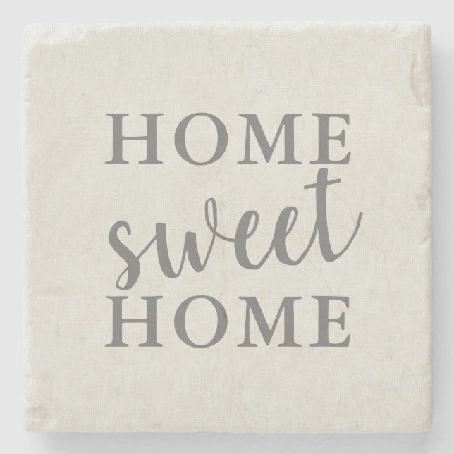 Home Sweet Home Stone Coaster (Front)