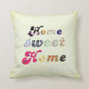 Home Sweet Home Throw Pillow