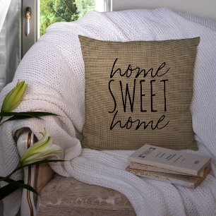 Home Sweet Home   Throw Pillow