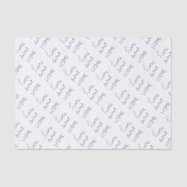Home Sweet Home Tissue Paper (Front)
