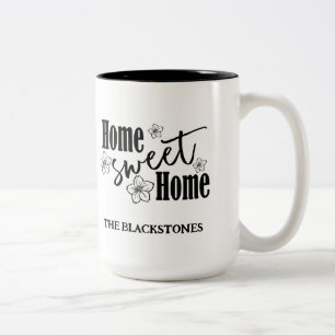 Home Sweet Home Two-Tone Coffee Mug