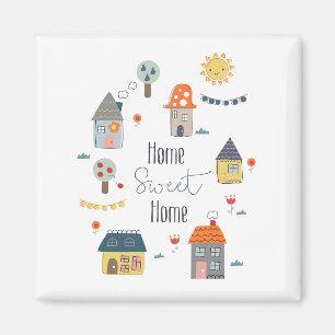 Home Sweet Home Welcome Gift Magnet