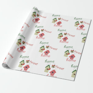 Home Sweet Home Wrapping Paper
