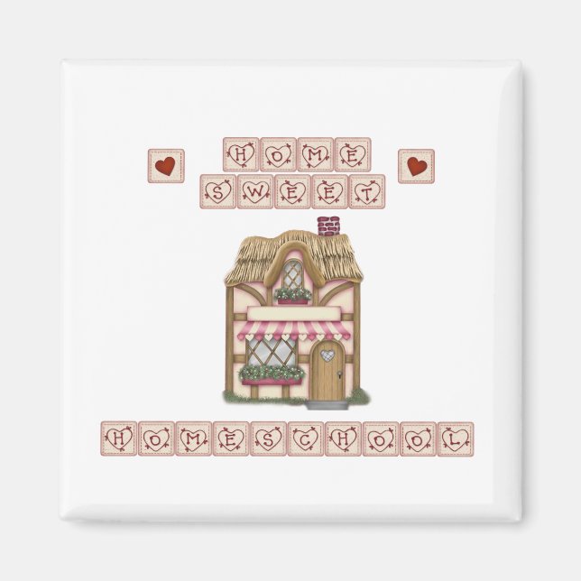 Home Sweet Homeschool - Magnet (Front)
