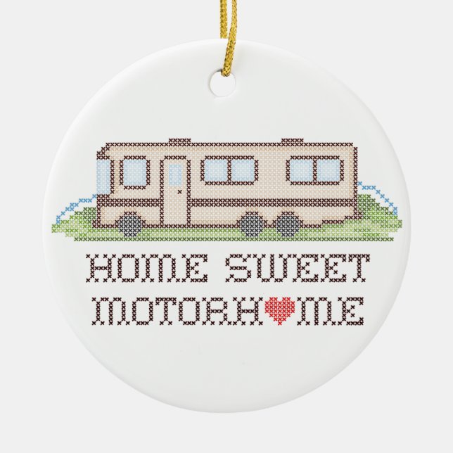 Home Sweet Motor Home Ornement (Devant)
