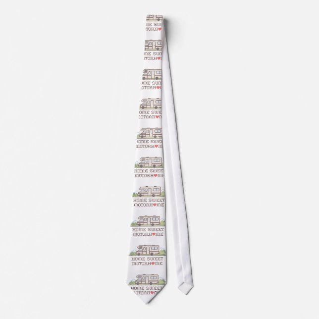 Home Sweet Motor Home Tie (Front)