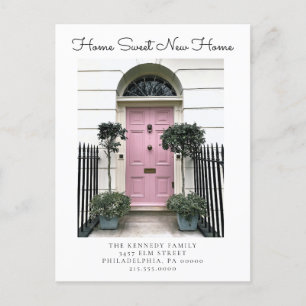 Home Sweet New Home Change of Address Photo Moving Announcement Postcard
