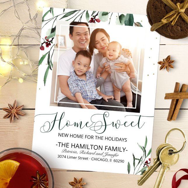 Home Sweet New Home Moving Faire-part Photo (Créateur téléchargé)