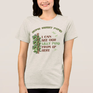 Home Sweet Pond Tri-Blend Shirt