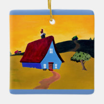 HOME SWET HOME Ceramic Ornament
