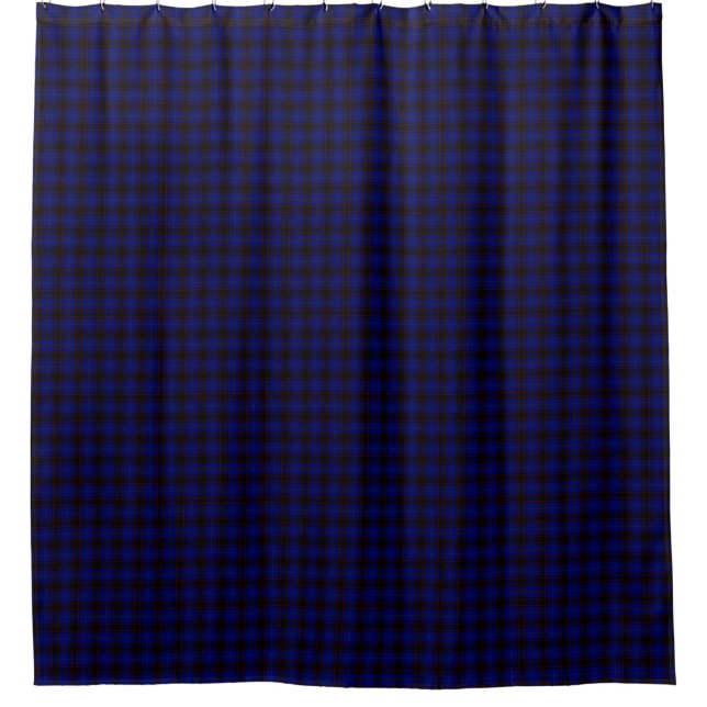 Home tartan blue black plaid (Front)