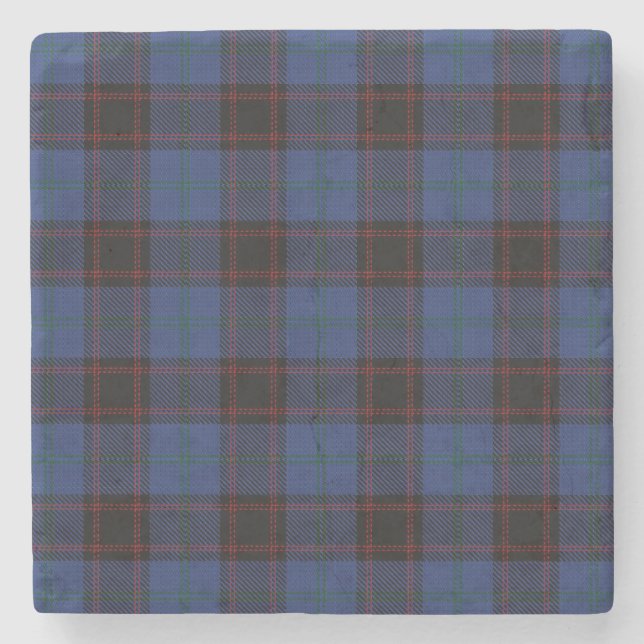 Home Tartan Stone Coaster (Front)