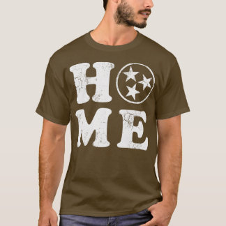 Home Tennessee Flag Orange T-Shirt
