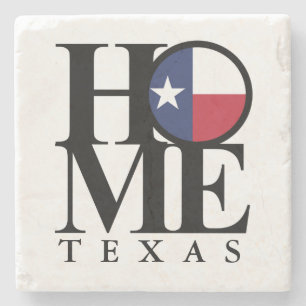 HOME Texas Stone Coaster