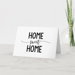 home thank you card