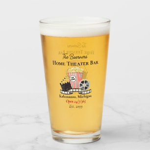 Home Theater Bar Bière Pint Soda Verres Vaisselle