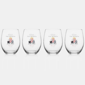Home Theatre Bar Stemless Wine Glasses Drinkware