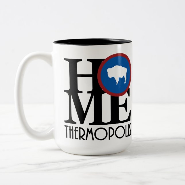 HOME Thermopolis 15oz Two-Tone Coffee Mug (Left)