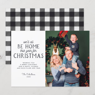 Home This Year for Christmas Holiday Photo Card
