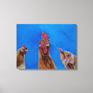 Home to Roost. Canvas print.