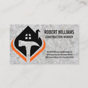 Home Tool   Concrete Background Appointment Card