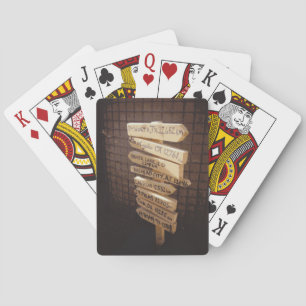 Home Town TX 12,908 KM Military Poker Deck