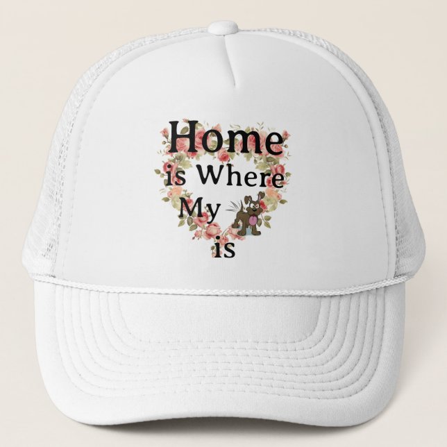 Home Trucker Hat (Front)
