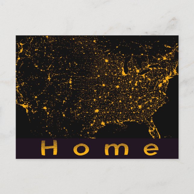 Home USA Postcard (Front)