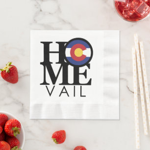 HOME Vail Colorado Napkin