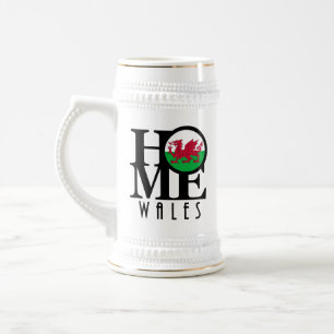 HOME Wales Beer Stein
