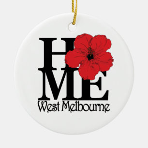 HOME West Melbourne Ceramic Ornament