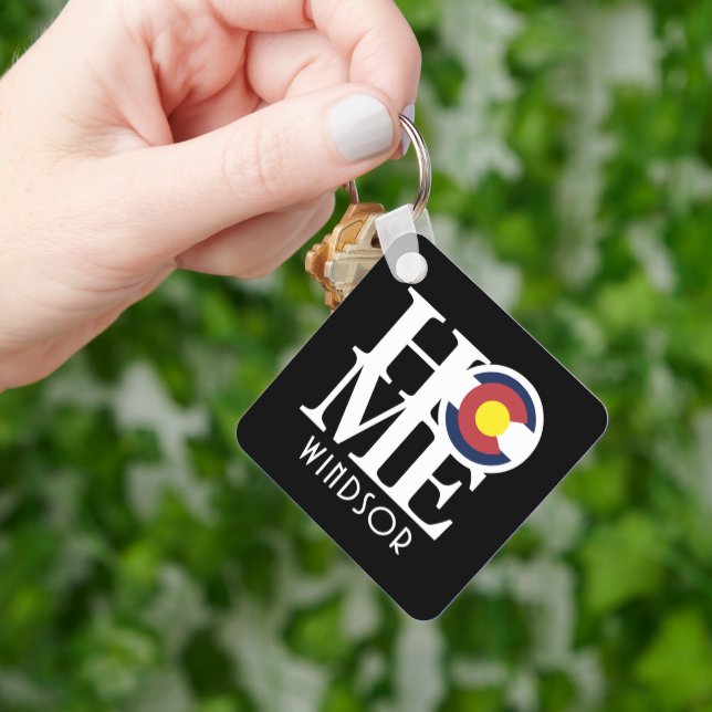 HOME Windsor Colorado  Keychain (Hand)