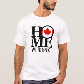 HOME Winnipeg Maple Leaf T-Shirt