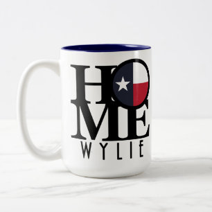 HOME Wylie Texas 15oz Two-Tone Coffee Mug