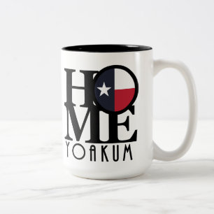 HOME Yoakum Texas 15oz Two-Tone Coffee Mug