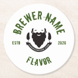 Homebrew Drink Coaster Template Designs