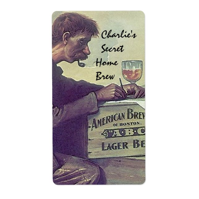 Homebrewing Supplies Beer Brewing homebrew Labels (Front)