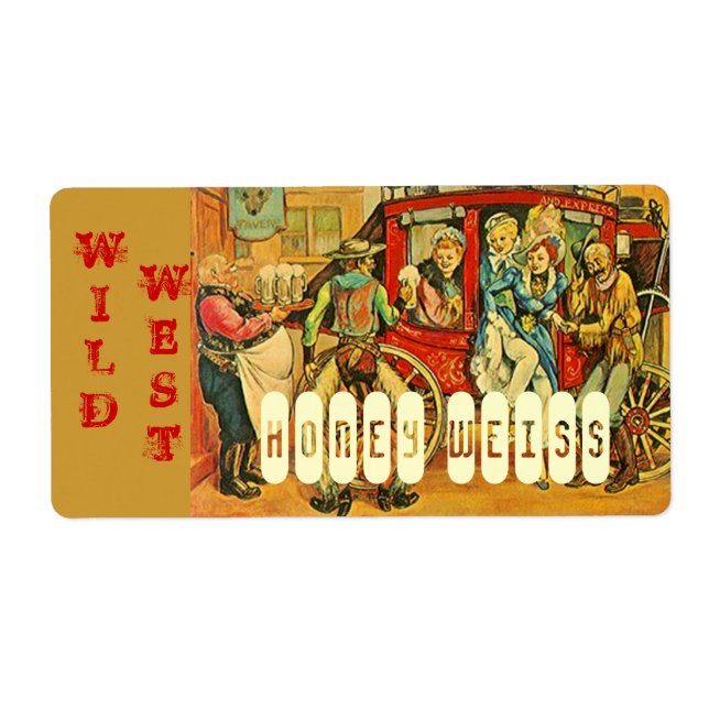 Homebrewing Supplies Beer Brewing Labels Customize (Front)