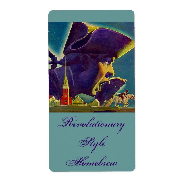 Homebrewing Supplies Beer Brewing Labels Customize (Front)