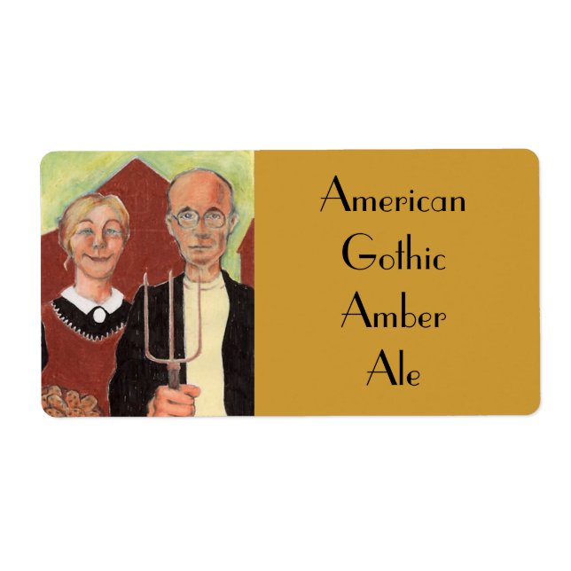 Homebrewing Supplies Beer Brewing Labels Customize (Front)