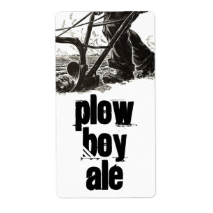 Homebrewing Supplies Beer Plow Boy Ale Field Label