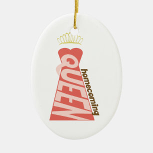 Homecoming Ceramic Ornament
