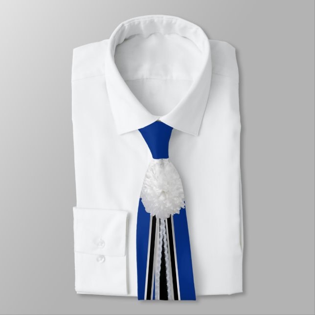 Homecoming Football Mum Necktie (Tied)