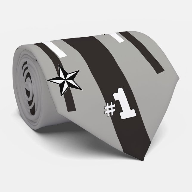 Homecoming Football Mum Necktie (Rolled)