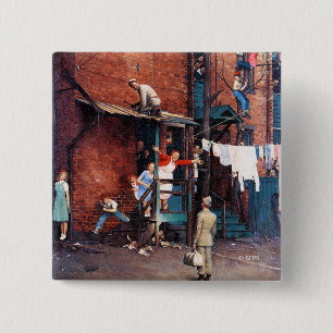 Homecoming G.I. 2 Inch Square Button