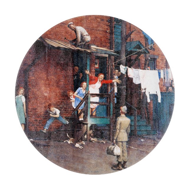 Homecoming G.I. Cutting Board (Front)