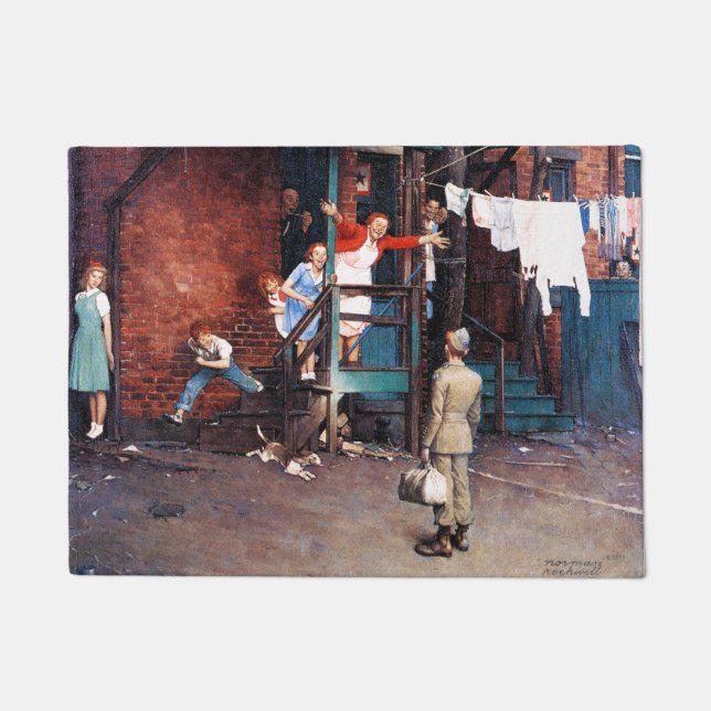 Homecoming G.I. Doormat (Front)