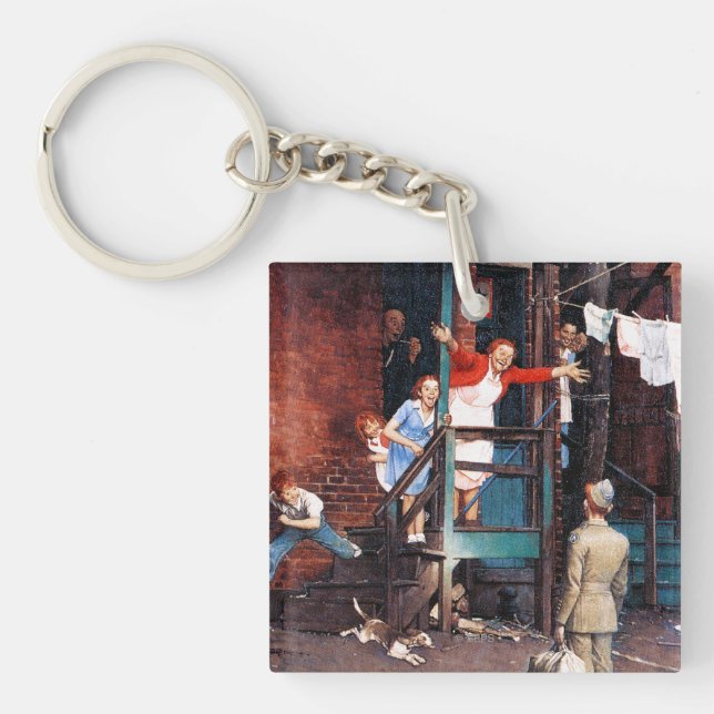 Homecoming G.I. Keychain (Front)